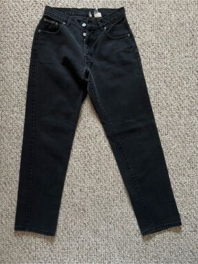 Calvin Klein Vintage High Waisted Straight Jeans - Classic Everyday Denim